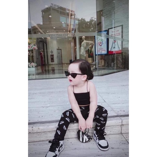 Áo dây cho bé 2 màu đen, trắng, Samyy_vn