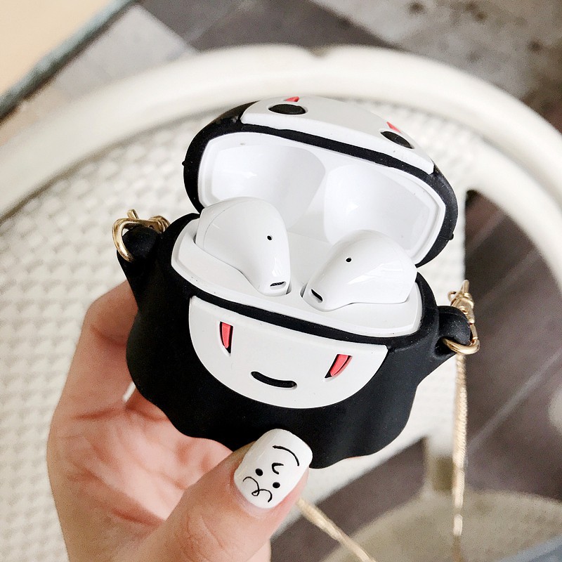 Case Airpod - Ốp Tai Nghe 1/2 Hình Vô Diện -Phù Hợp Với Airpods1/2- i11/12 Siêu Cute Dễ Thương