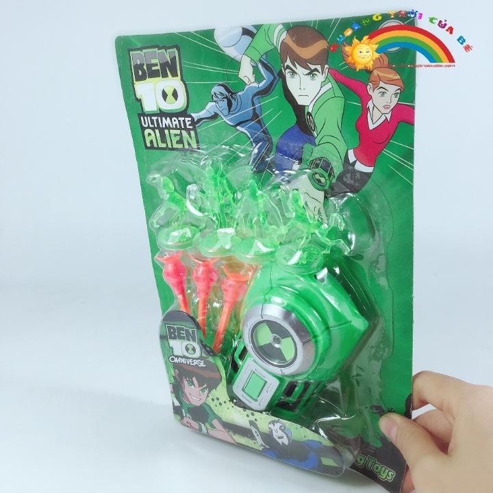 Đồ Chơi Đồng hồ Ben10 biến hình người ngoài hành tinh DB703 [SHIP TOÀN QUỐC]