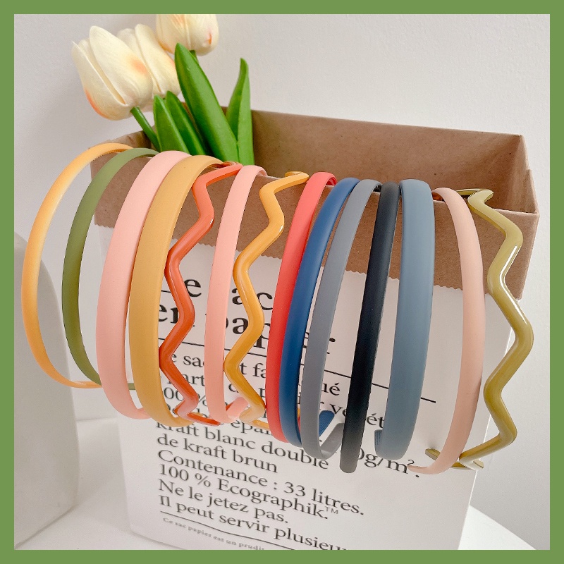 Bộ 2 Dây Cột Tóc Đơn Giản Kiểu Hàn Quốc