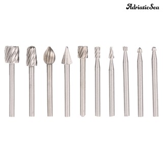 Bộ 10 Mũi Khoan Khắc Gỗ 3mm