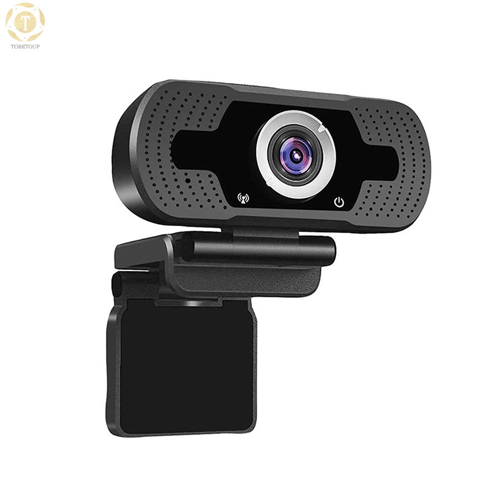 Shipped within 12 hours】 1080P HD Webcam USB Plug-and-Play Laptop Computer Camera Clip-on PC Web Camera Auto Focus Built-in Microphone for Live Streaming Video Calling Online Meeting Teaching Chatting Camera [TO]