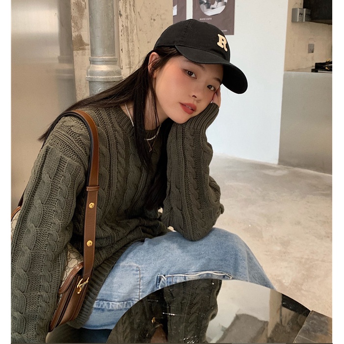 Mũ lưỡi trai thêu chữ R sắc màu nón kết nam nữ độc đẹp phụ kiện unisex chụp ảnh chất lượng nhiều màu sành điệu