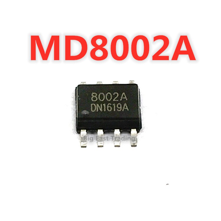 20 CÁI MD8002A SOP8 MD8002 SOP 8002A SMD SOP-8 8002, đảm bảo chất lượng