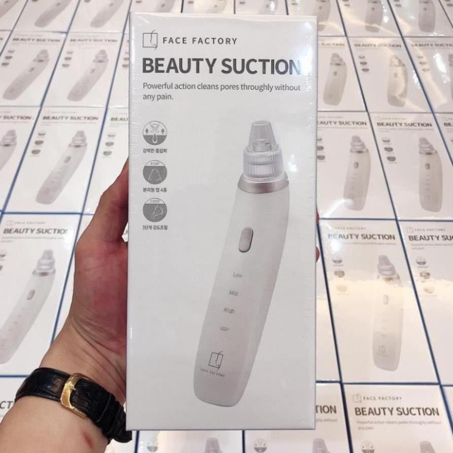 Máy Hút Mụn Face Factory Beauty Suction 100% Hàn Quốc | Shopee Việt Nam