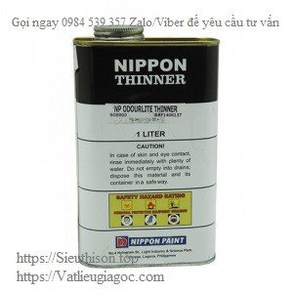 [FREESHIP]+[GIÁ SỈ] Dung môi pha sơn NIPPON THINNER V 125 PRIMER, 5 lít