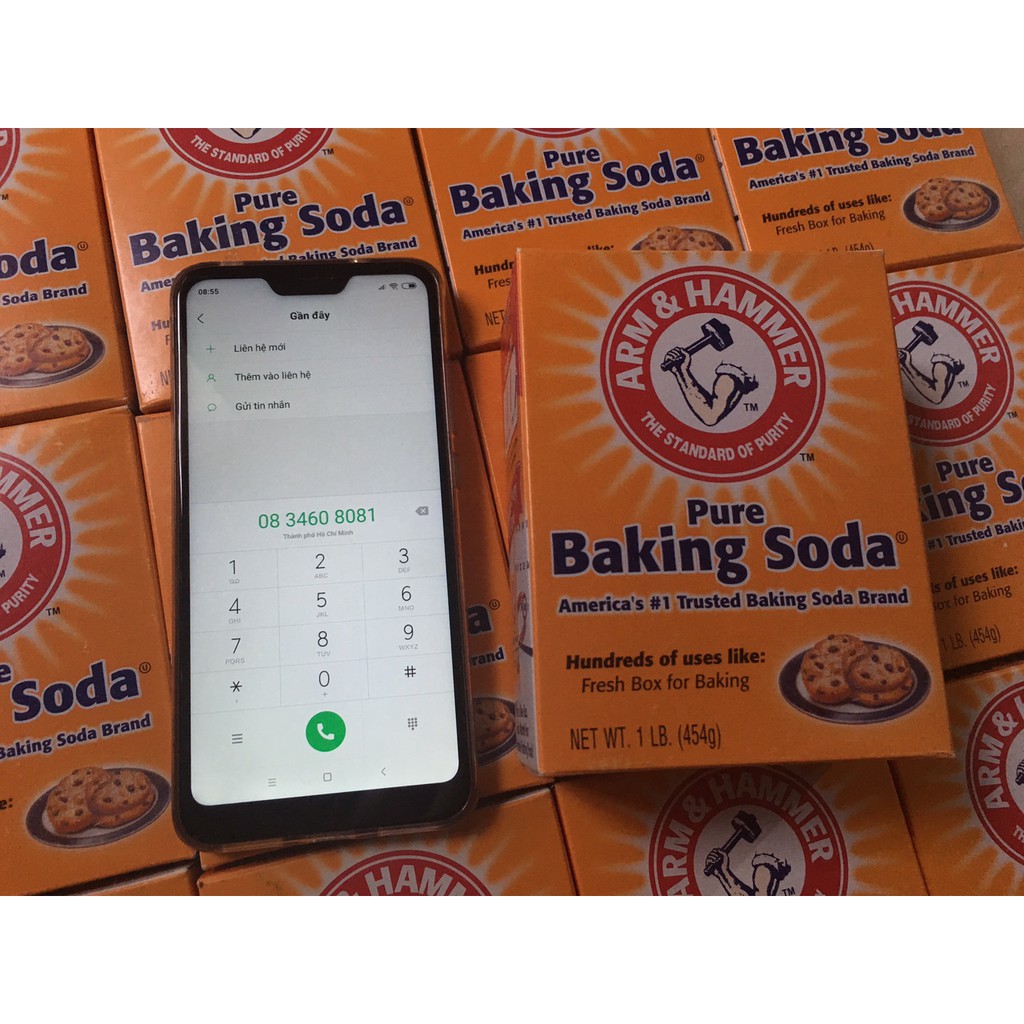 Sale - Bột Baking Soda Arm & Hammer 454gr sản phẩm y hình