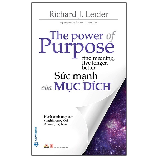 Sách - Sức Mạnh Của Mục Đích ( Richard J Leider- Văn Lang)