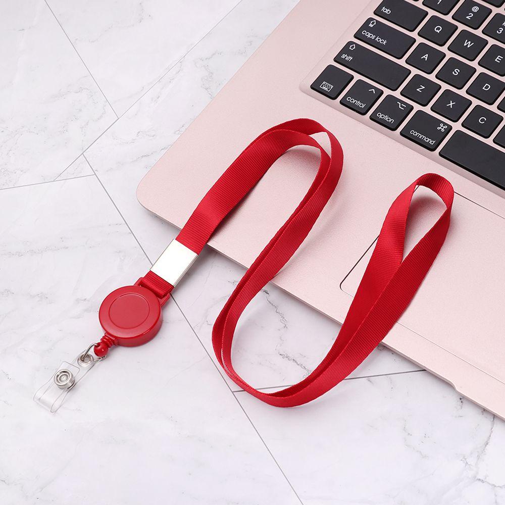 PISTA 1 Dây Đeo Thẻ Bằng Nhựa Nhiều Màu Chống Thất Lạc