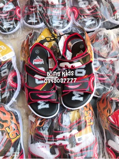 Sandal Bé Trai Ô Tô 95 Đen