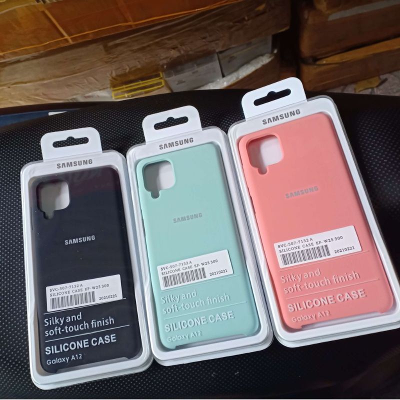 Ốp lưng chống bẩn samsung A12 silicon cover chống bẩn chống bám vân tay.