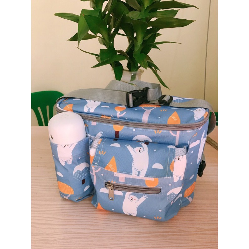 Túi đựng bỉm sữa - treo xe đẩy đa năng