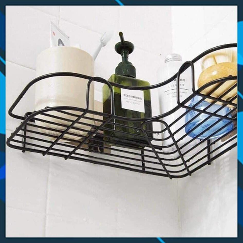 [SIÊU RẺ] Kệ Sắt Dán Góc Tường Nhà Tắm , Nhà Vệ Sinh, Nhà Bếp Đa Năng | BigBuy360 - bigbuy360.vn