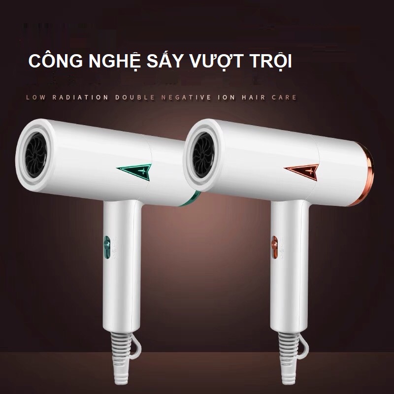 Máy sấy tóc tạo kiểu GW 6582, 2 chiều nóng lạnh, 2 tốc độ gió, Công suất 2800W