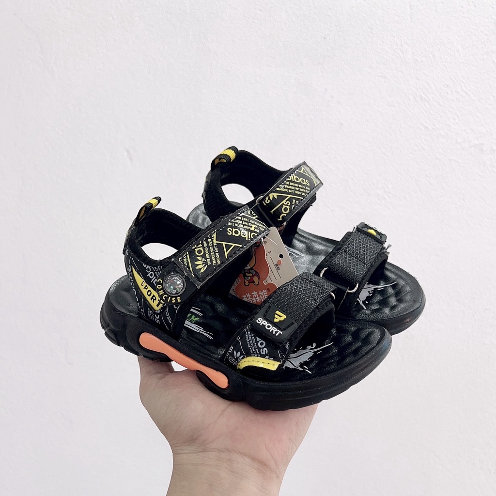 Sandal cho bé trai đi học dép quai hậu cao cấp siêu êm chân mã mới B3