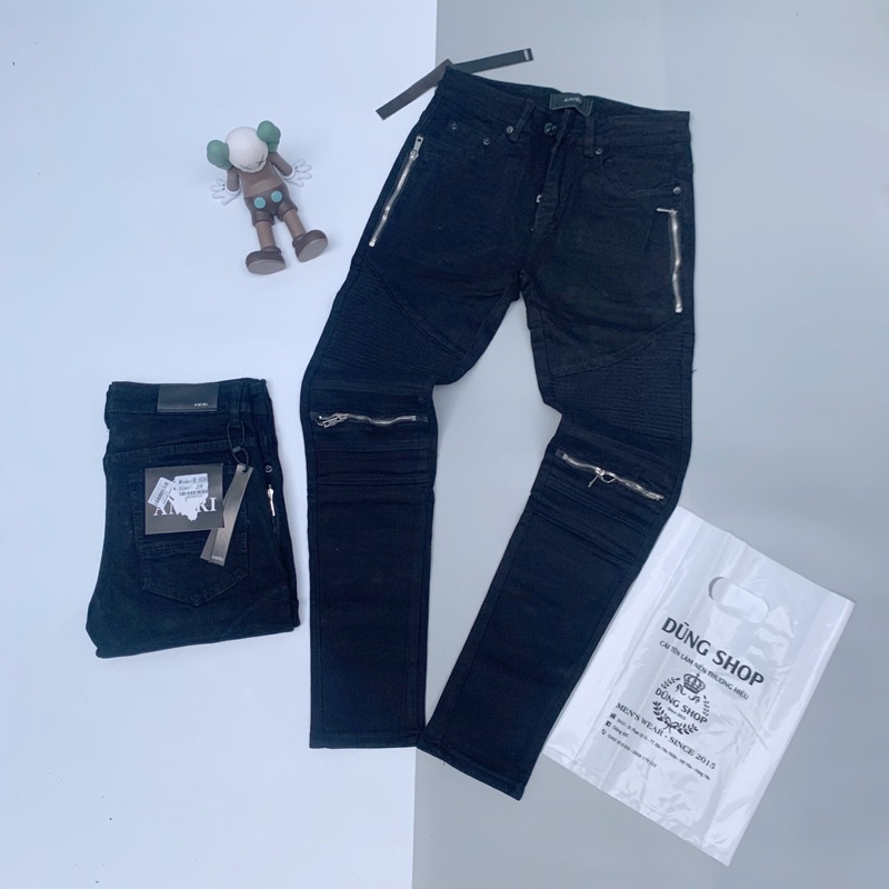 Quần bò DSQ mix khoá - Quần bò AMIRI cực đỉnh | BigBuy360 - bigbuy360.vn