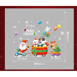 decal ông già noel xe máy
