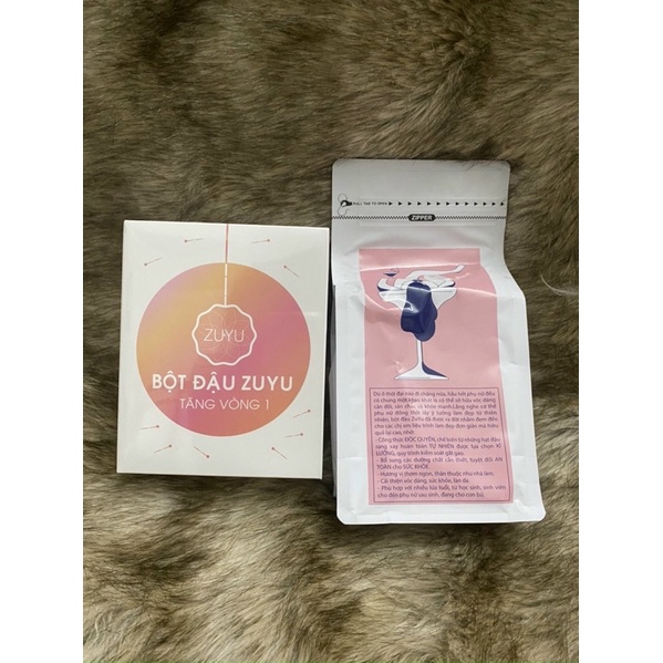 Bột đậu Tăng V1 Zuyu (tặng serum+mặt nạ dưỡng da+thước dây)