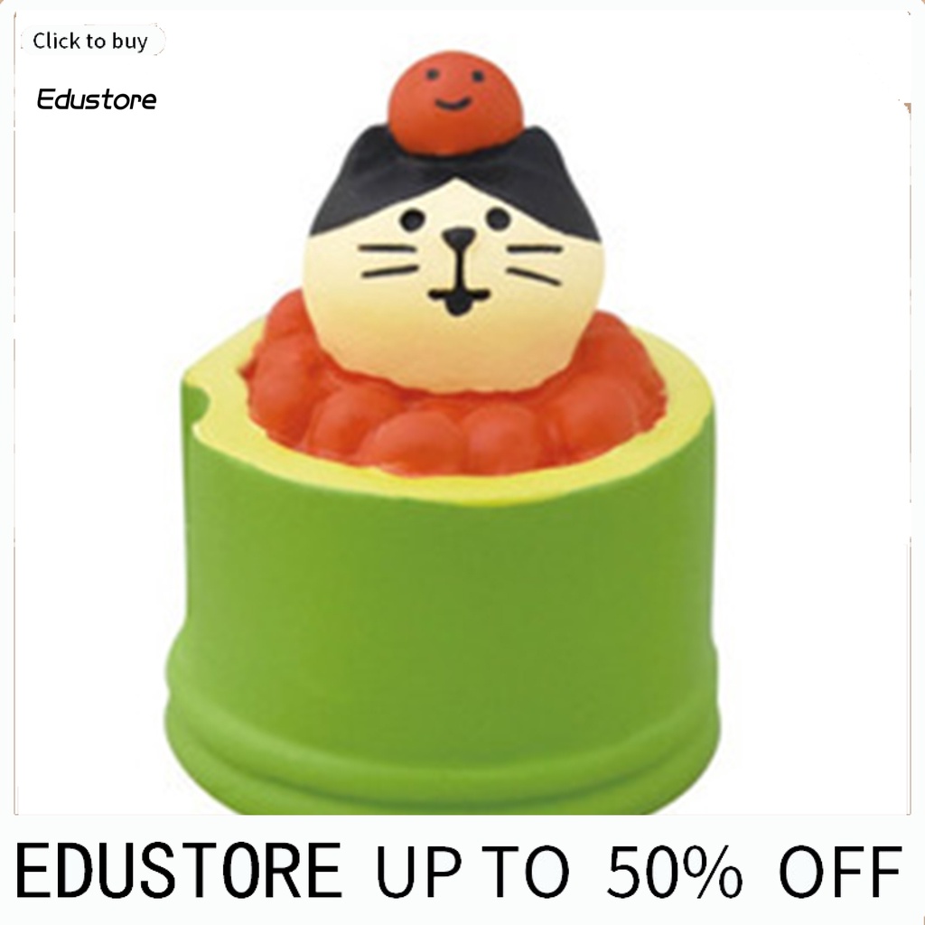 Mô hình chú mèo đồ chơi bằng resin dùng trang trí nhà