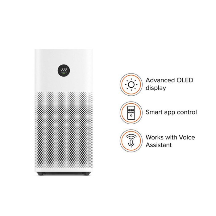 Máy lọc không khí Xiaomi 2S Mi Air Purifier, khử mùi, diệt khuẩn, lọc siêu bụi  - Bảo hành 12 tháng