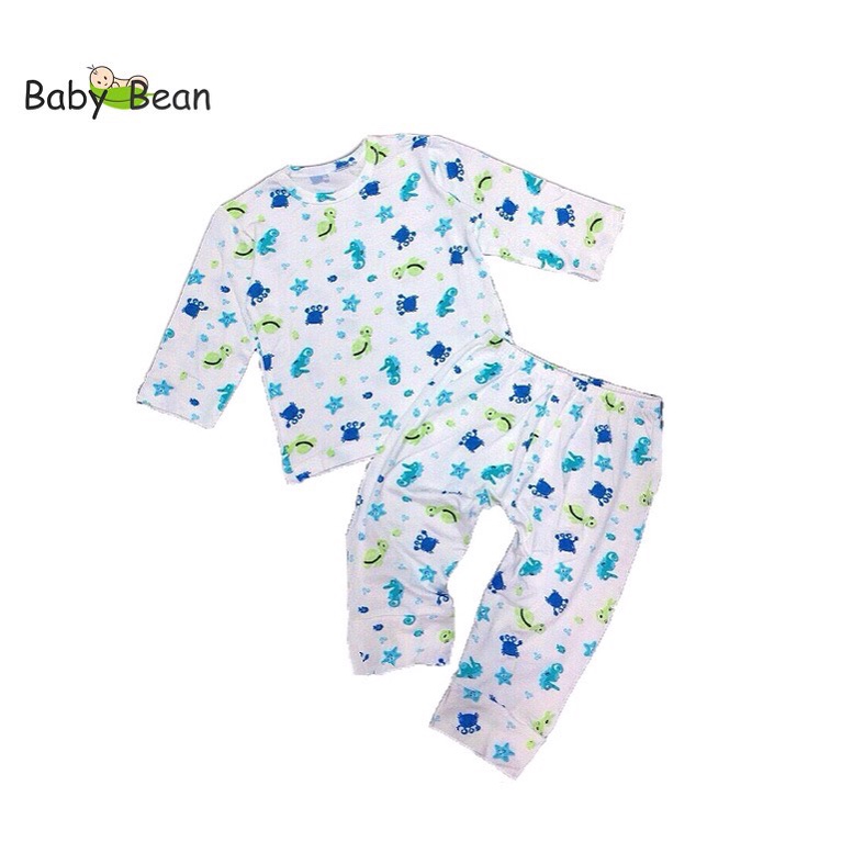 Bộ Đồ Thun Cotton Tay Dài Bé Sơ Sinh BabyBean MẪU NGẪU NHIÊN (7kg-13kg)