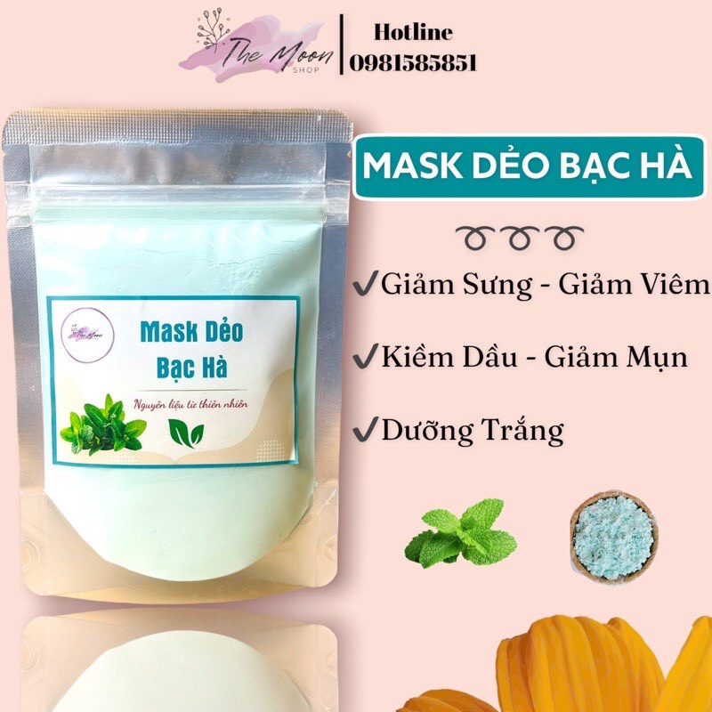 Mask dẻo bạc hà 100gr