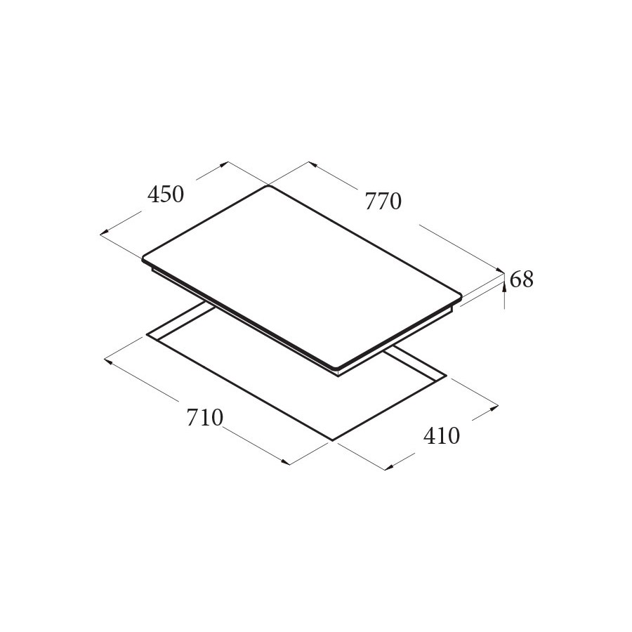 Bếp từ Cata IB 772