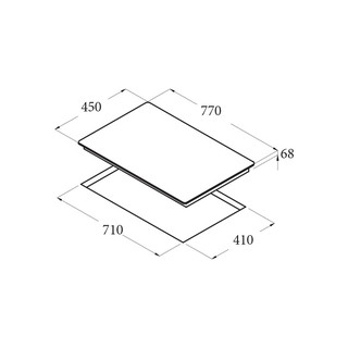 Bếp từ Cata IB 772