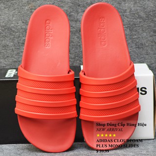 Dép Adidas Cloudfoam Plus Mono 2019 màu đỏ