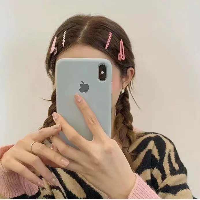 [Bộ 4] Kẹp Tóc Hàn Quốc Màu Kẹo Phụ Kiện Thời Trang Cho Nữ AB029