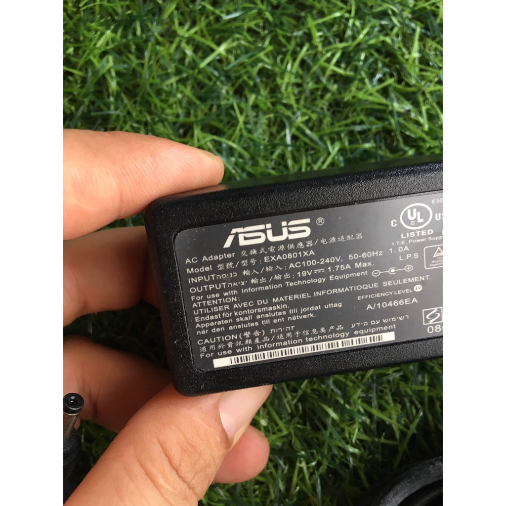 Sạc Laptop ASUS 19V - 1,75A Hàng chính hãng, Tặng kèm dây