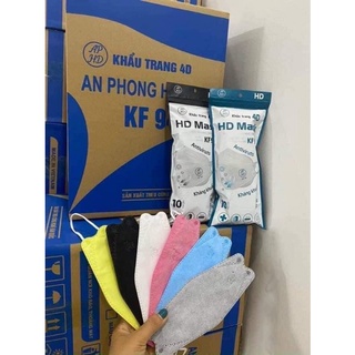 Thùng 300 cái Khẩu trang y tế 4D KF94 An Phong HD Mask