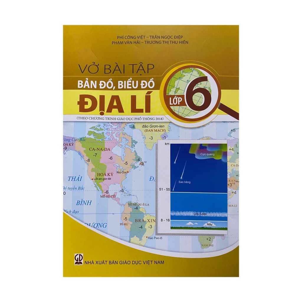 Sách - Vở bài tập bản đồ biểu đồ địa lí lớp 6