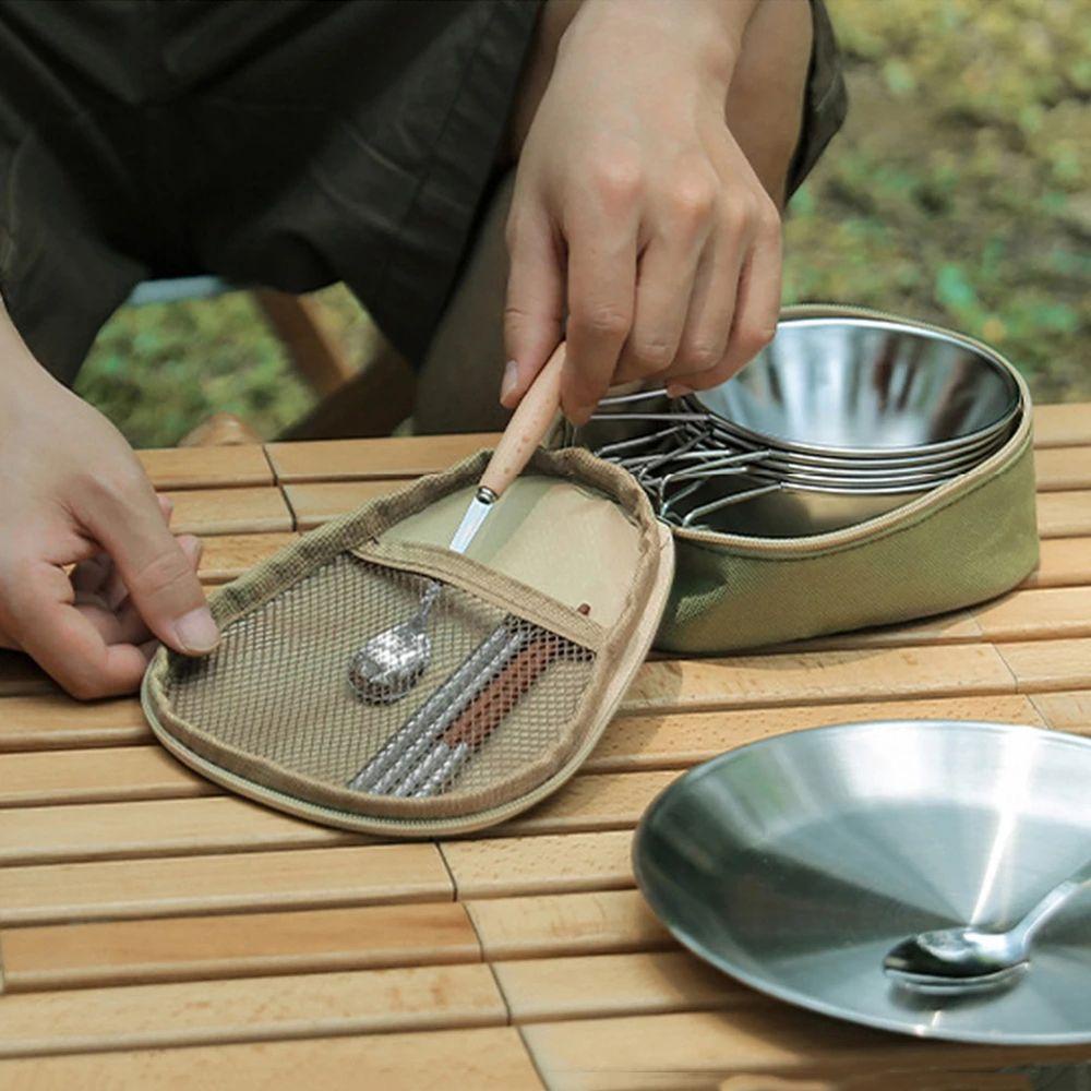 Bộ Dụng Cụ Bàn Ăn LLOYD ​Túi Đựng Dụng Cụ Ăn Uống Có Khóa Kéo Tiện Dụng