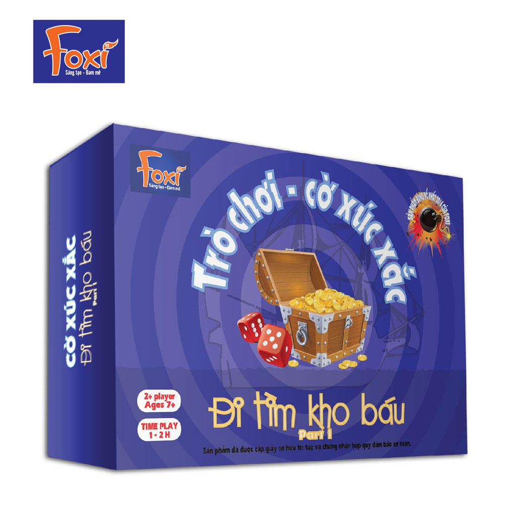 Trò chơi ĐI TÌM KHO BÁU Part -1, Xúc xắc đi tìm kho báu hấp dẫn