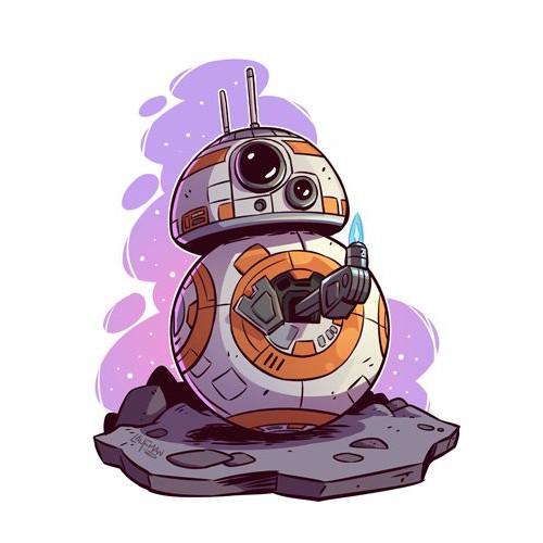 Bộ 60 Sticker hình dán STAR WARS, sticker hình dán Cuộc chiến giữa các vì sao, hình dán pc chống nước