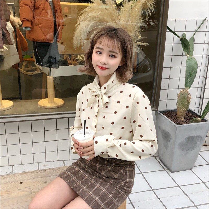 Áo sơ mi nữ tay dài Emilyshop
