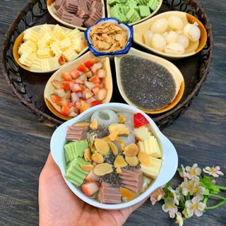 Set chè khúc bạch 20 chén