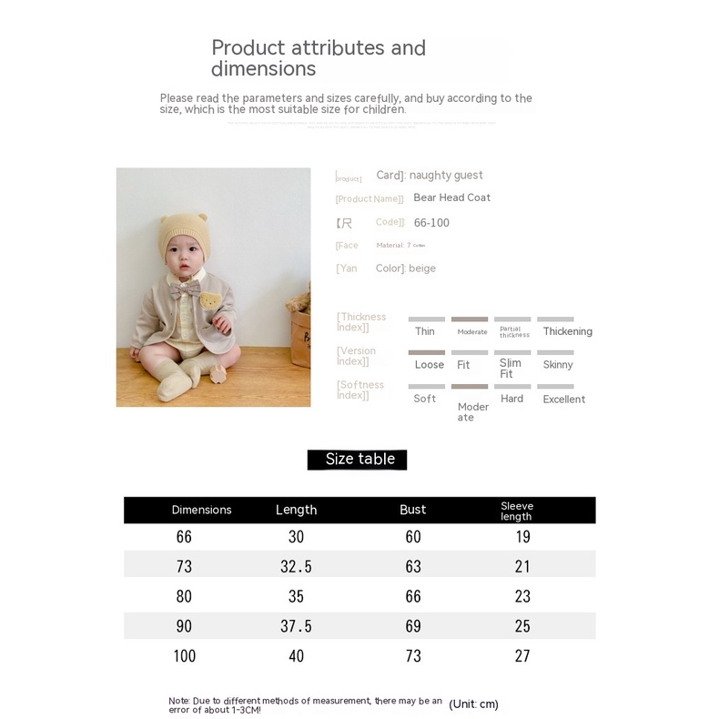 Áo Khoác cardigan Dệt Kim In Hình Đầu Gấu Dễ Thương Thời Trang Xuân Thu Cho Nam Và Nữ