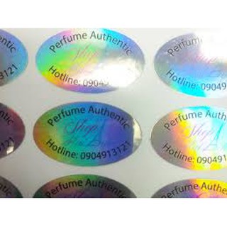 2000 Tem decal 7 màu 4 x 2.3 cm