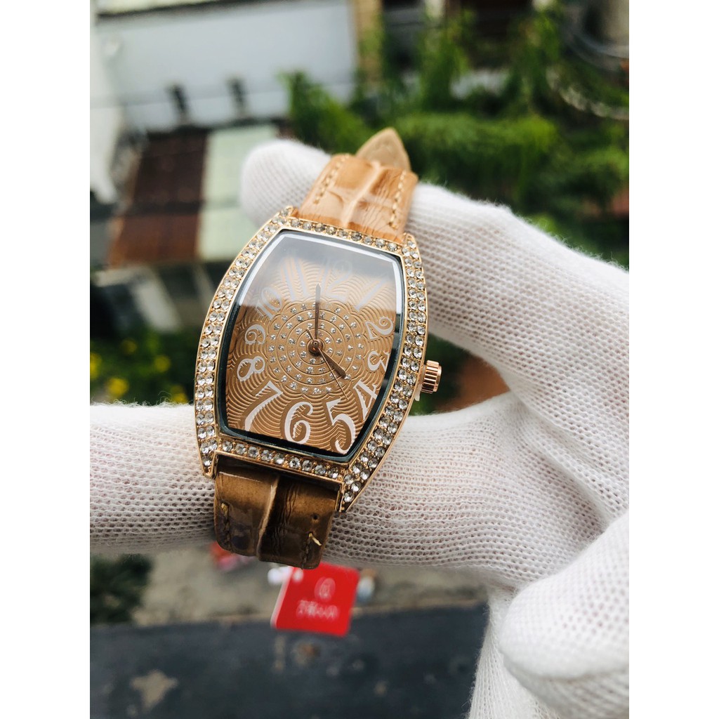 Đồng hồ nữ GUQI cao cấp chính hãng hàn quốc dây da