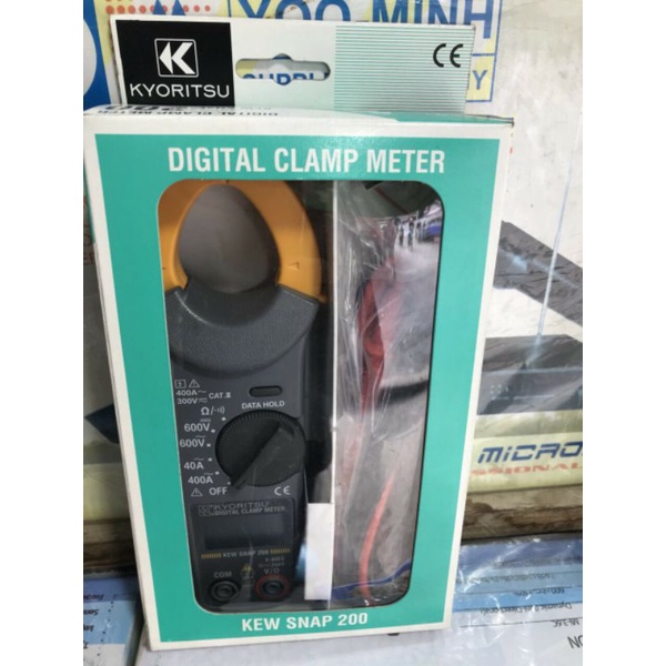 Đồng hồ ampe kìm kyoritsu KT200