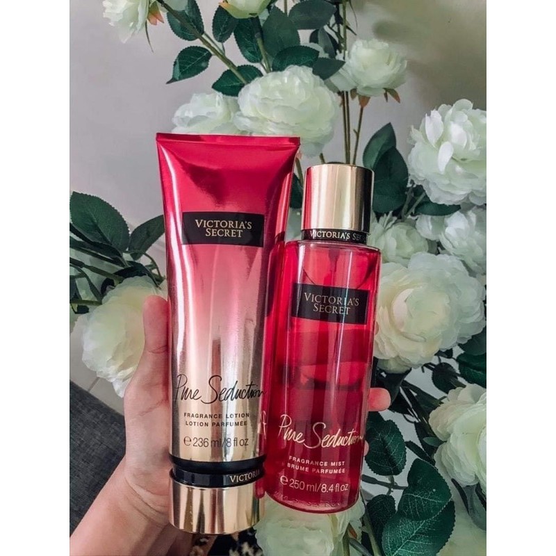 COMBO dưỡng thể + xịt thơm toàn thân Victoria’s Secret