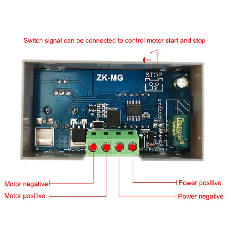 Mạch Điều Khiển Tốc Độ Động Cơ 5V-30V 5A 150W PWM Cao Cấp ​Mô Đun Mềm S Chuyên Dụng Chất Lượng