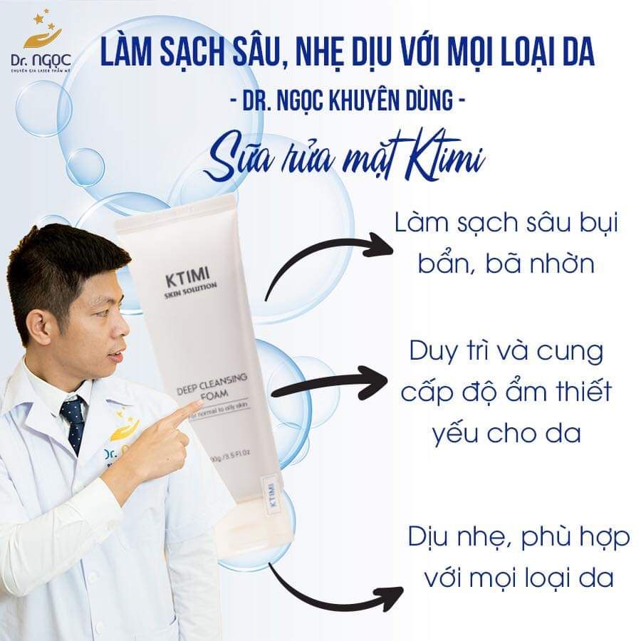KTIMI.COMBO 5 SP CHĂM DA BUỔI TỐI KHOA HỌC CHUẨN CHUYÊN GIA GồmTẨY TRANG+SRM+TONE+SR VTMC+KEM DƯỠNG  DR.NGỌC KHUYÊN DÙNG