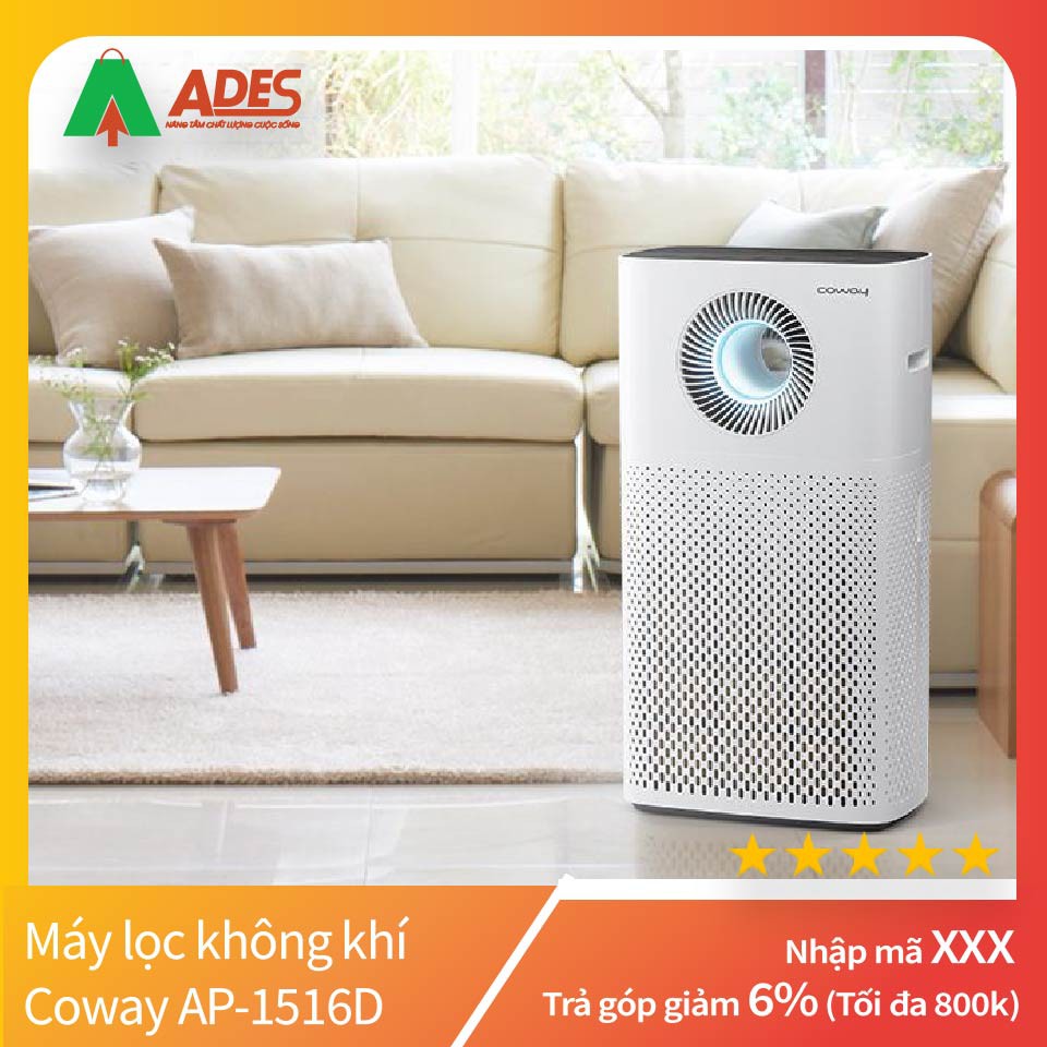 [Mã 154ELSALE2 giảm 7% đơn 300K] [COWAY AP-1516D] Máy lọc không khí Coway AP-1516D | BẢO HÀNH CHÍNH HÃNG 1 NĂM