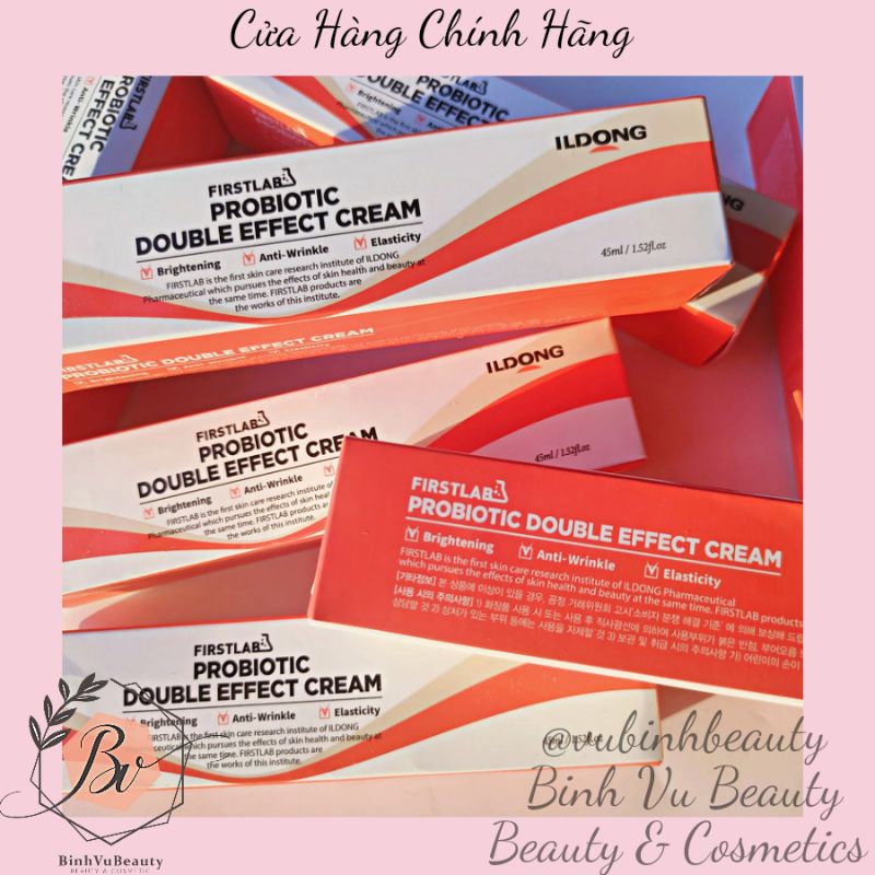 Kem Trắng Da, Nâng cơ, Chống Lão Hoá Ildong Firstlab Probiotic Double Effect 50ml