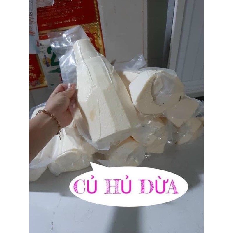 CỦ HỦ DỪA SẠCH 100% KO TẨY TRẮNG