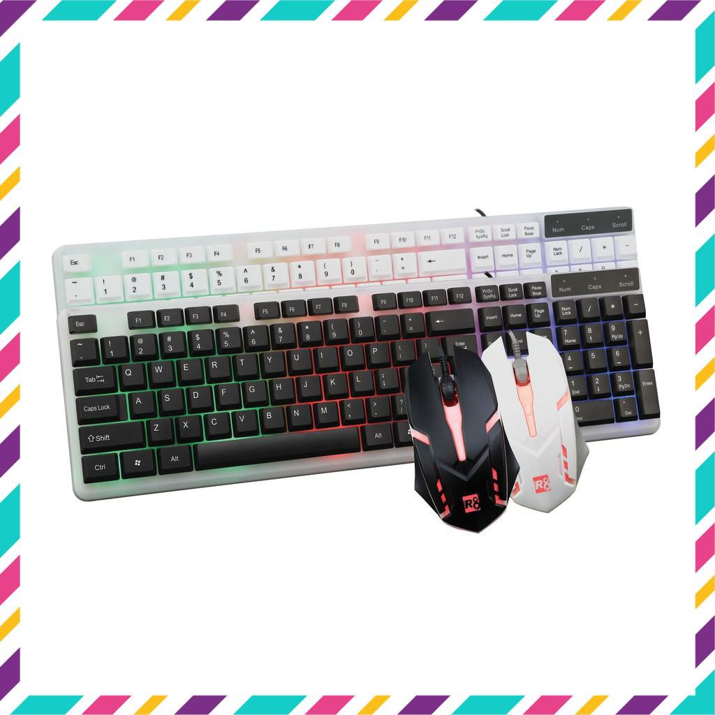 Bộ bàn phím chuột keyboard Mouse Gaming R8 1921 Led | BigBuy360 - bigbuy360.vn