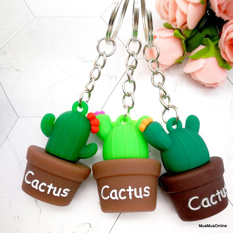 Móc Khóa Hình Xương Rồng Cactus